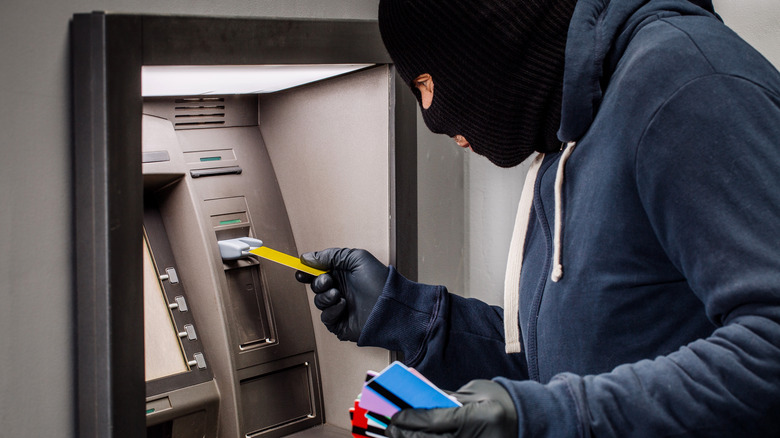 Robber at ATM 