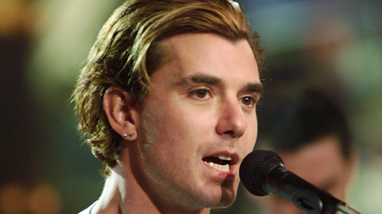 Bush vocalist Gavin Rossdale onstage