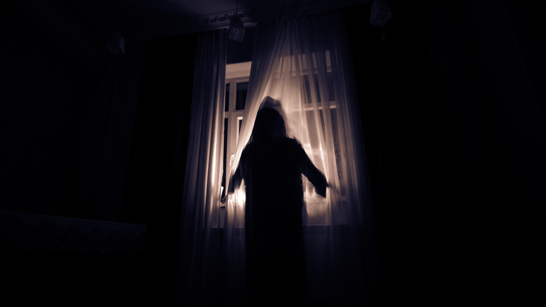 shadow of a woman