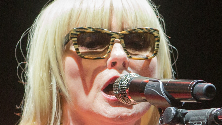 Debbie Harry singing