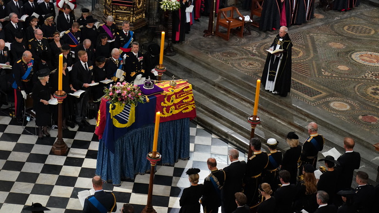 Archbishop at the queen's funeral