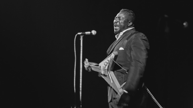 Albert King with Flying V