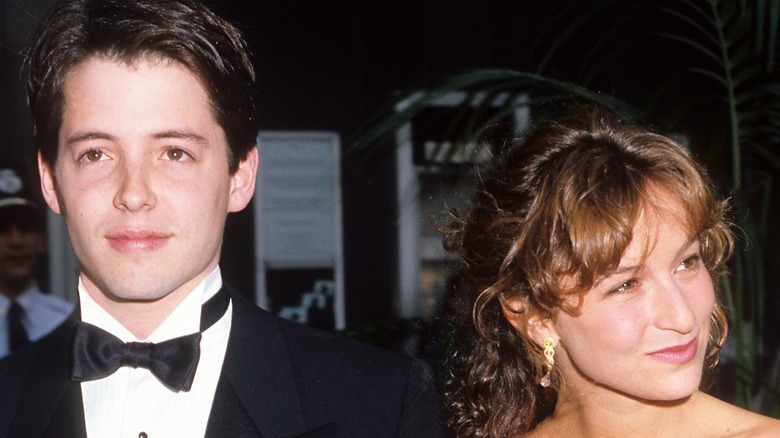Matthew Broderick and Jennifer Grey