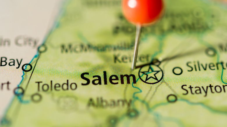 map of salem oregon