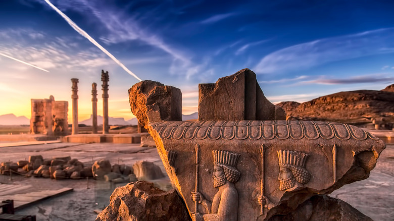 Persepolis, former capital of Persia