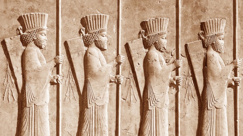 Ancient Persian relief