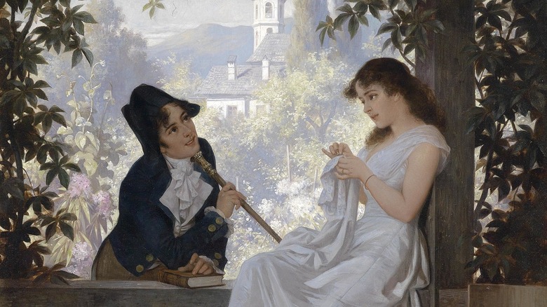 Das Stelldichein, Carl Schweninger