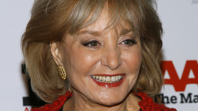 barbara walters smiling