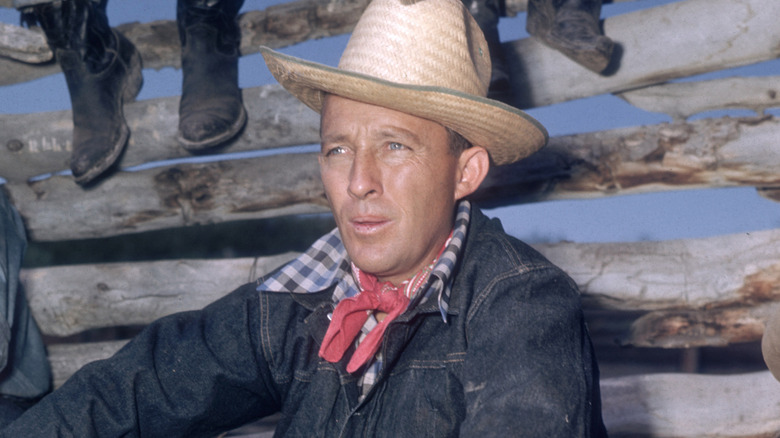Bill Crosby wearing denim, 1948