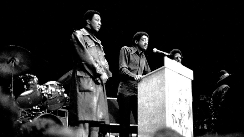 Bobby Seale speaking