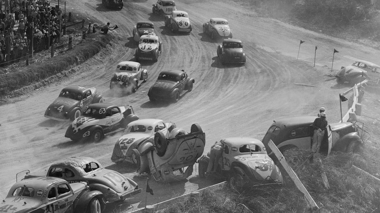 NASCAR racetrack in 1940s