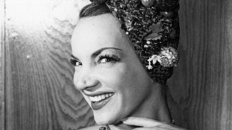 carmen miranda smiling