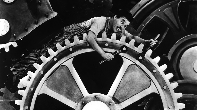 Charlie Chaplin in Modern Times