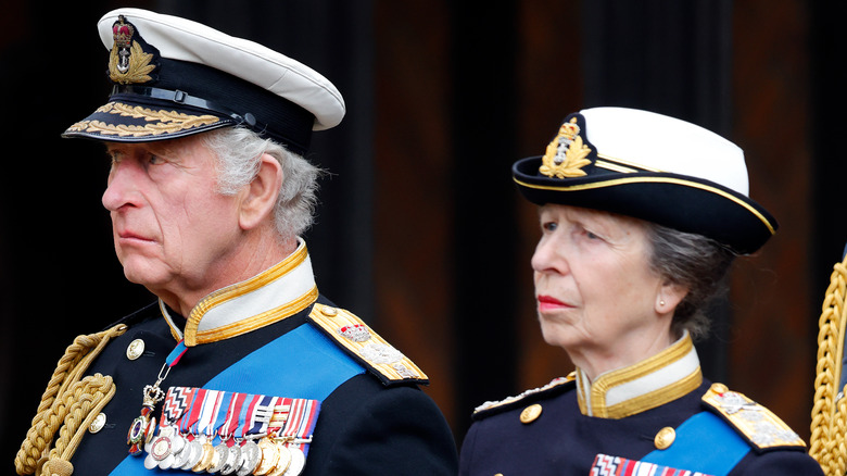 King Charles III Princess Anne