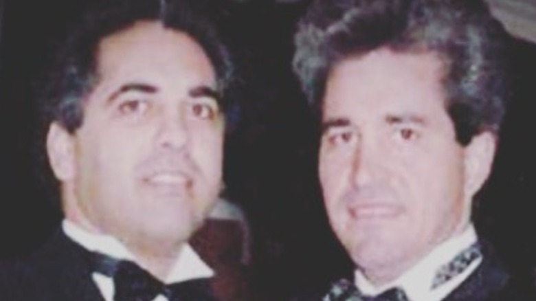 Willy Falcon and Sal Magluta in tuxedos