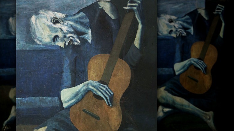 picasso's blue period melancholy