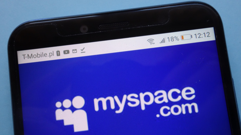 Social media platform MySpace