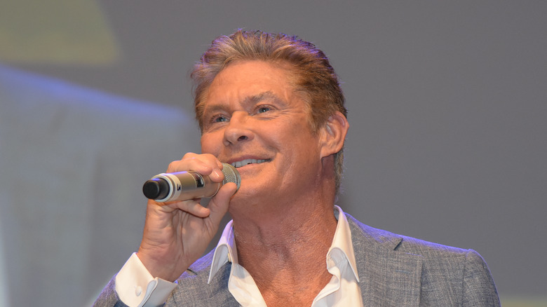 David Hasselhoff singing