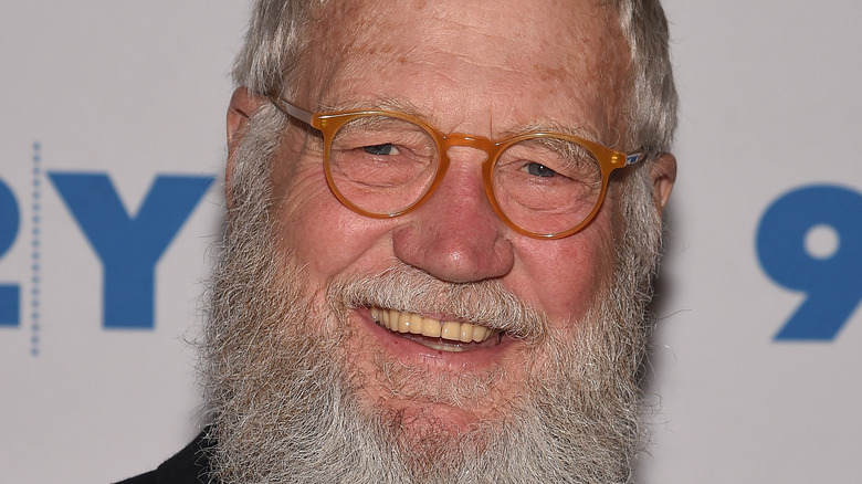 david letterman with a beard