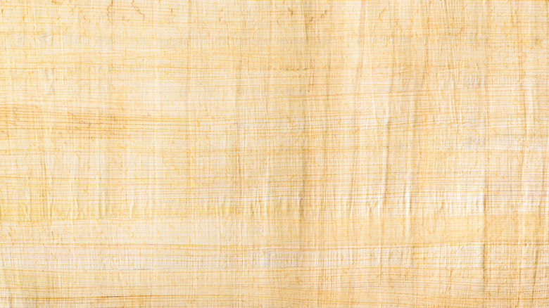 Blank papyrus