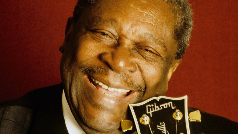 B.B. King with a Lucille