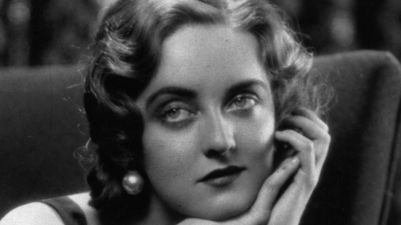 Bette Davis posing