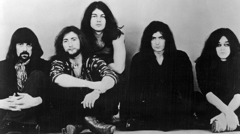 Deep Purple Mk. II pose for band photo
