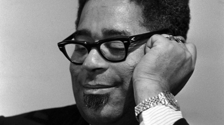 Dizzy Gillespie in glasses