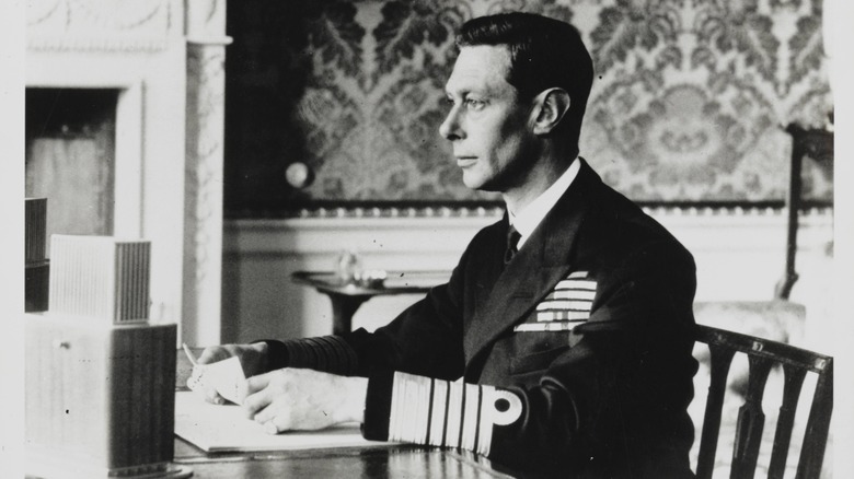 King George VI profile