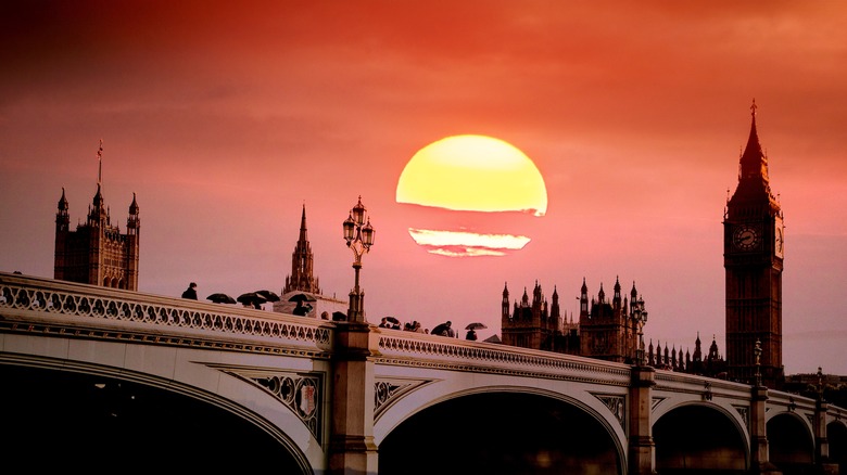 London sunset