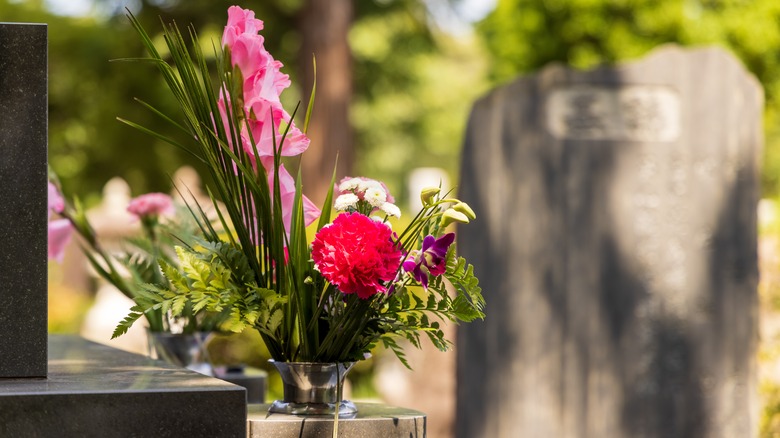 a grave