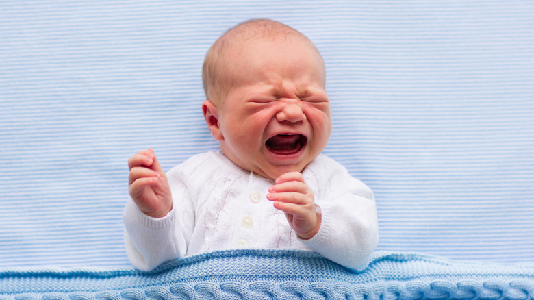 Screaming baby