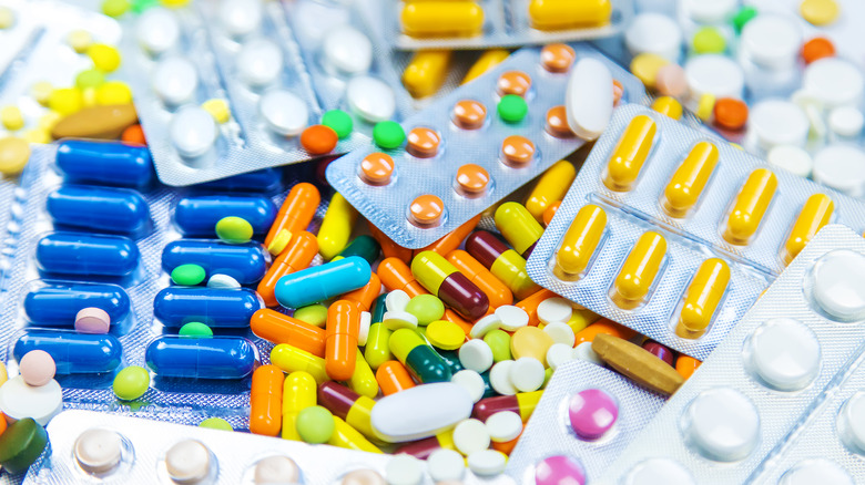 A bunch of pills