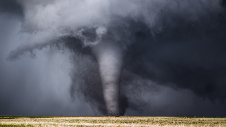 Tornado in Kansas, USA