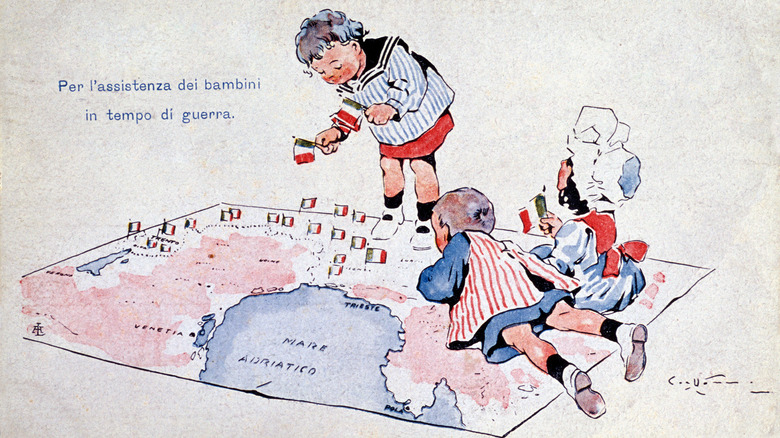 Italian irredentist propaganda