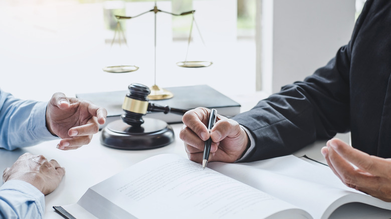 lawyers consulting