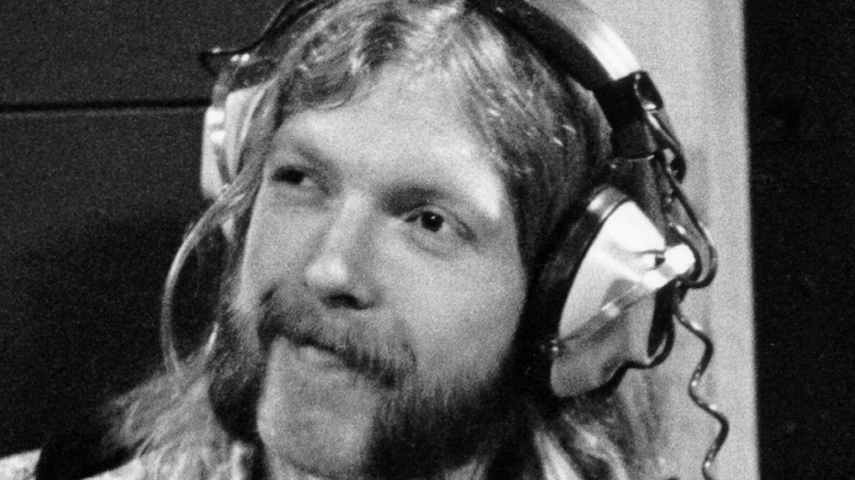 Duane Allman relaxing