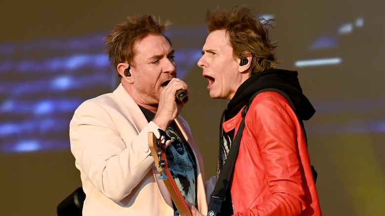 Simon le bon and John taylor of Duran Duran 