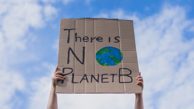 Earth Day sign