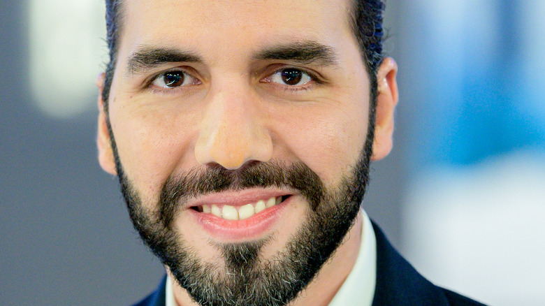 Nayib Bukele smiling