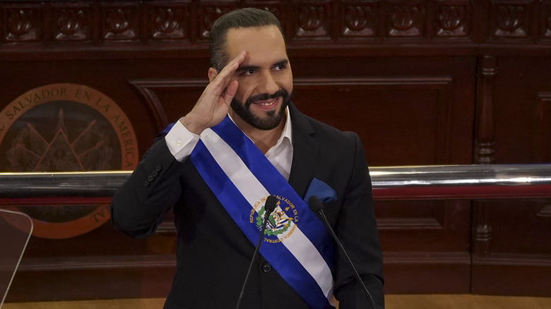 Nayib Bukele in 2022