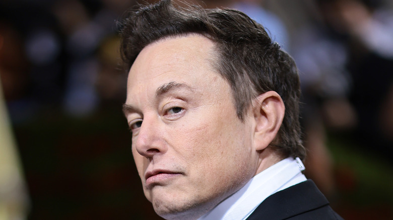Elon Musk giving side eye