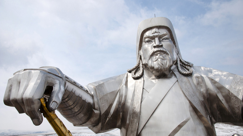 Genghis Khan statue