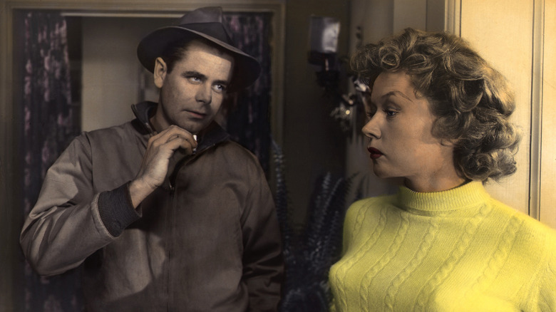 Gloria Grahame and Glenn Ford