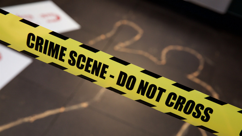 crime scene tape