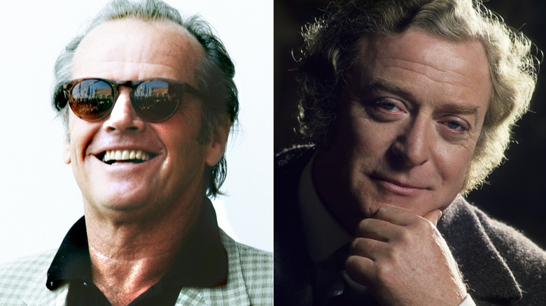 Nicholson, Caine smile