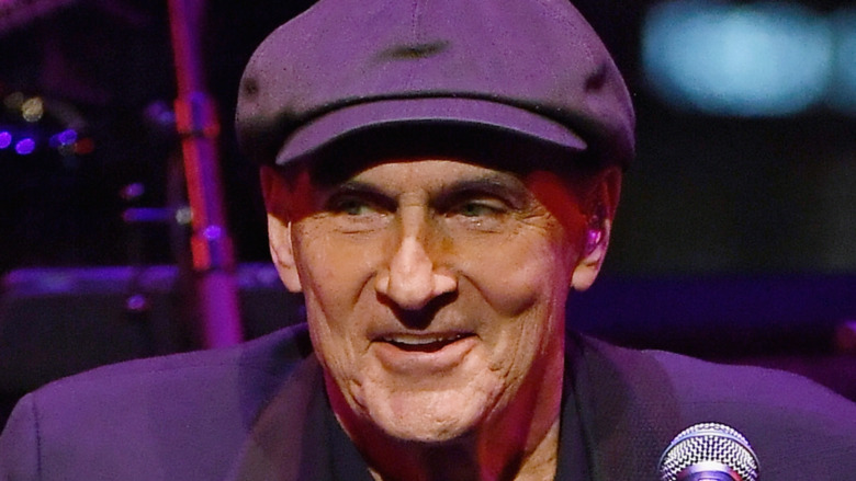 james taylor performing in cap