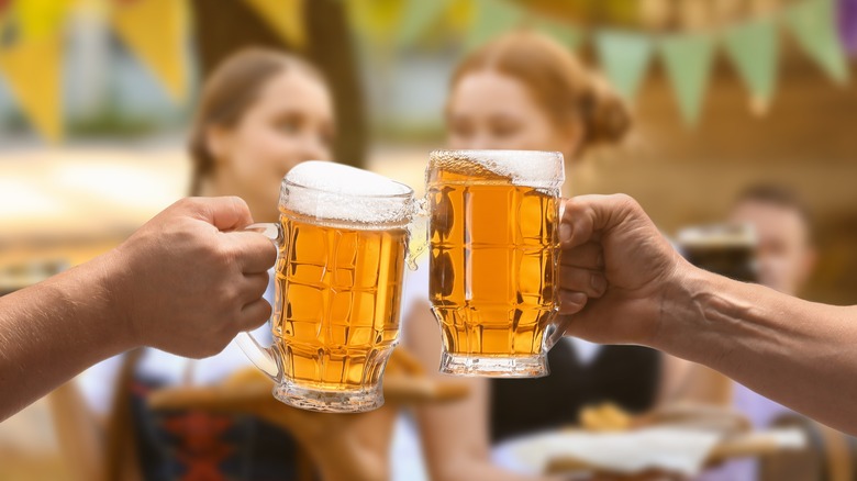 Beers at Oktoberfest