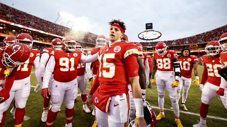 Kansas City Chiefs players Arrowhead