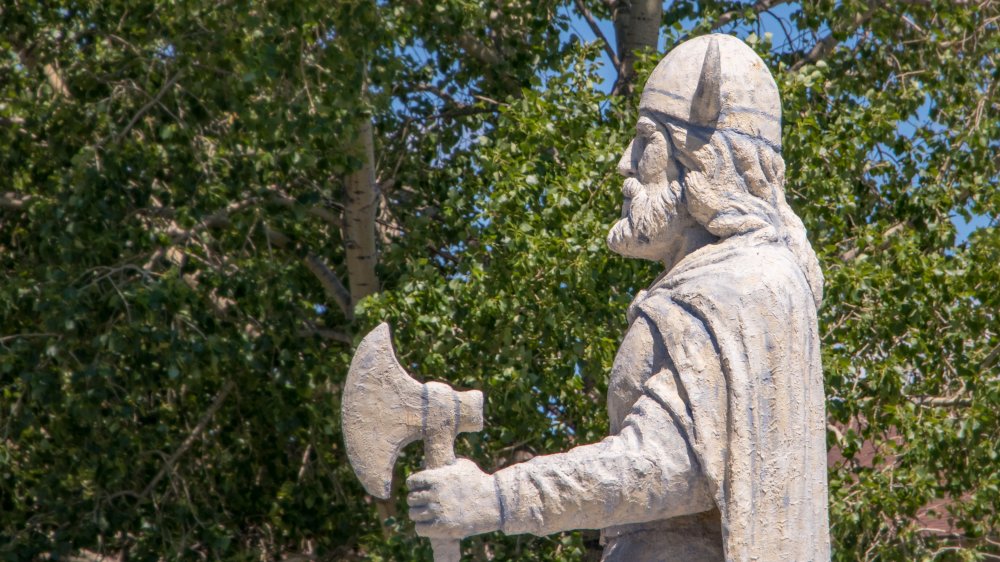Viking statue